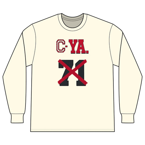 C-YA. 71 Cream Long Sleeve Tee — provider product image 1