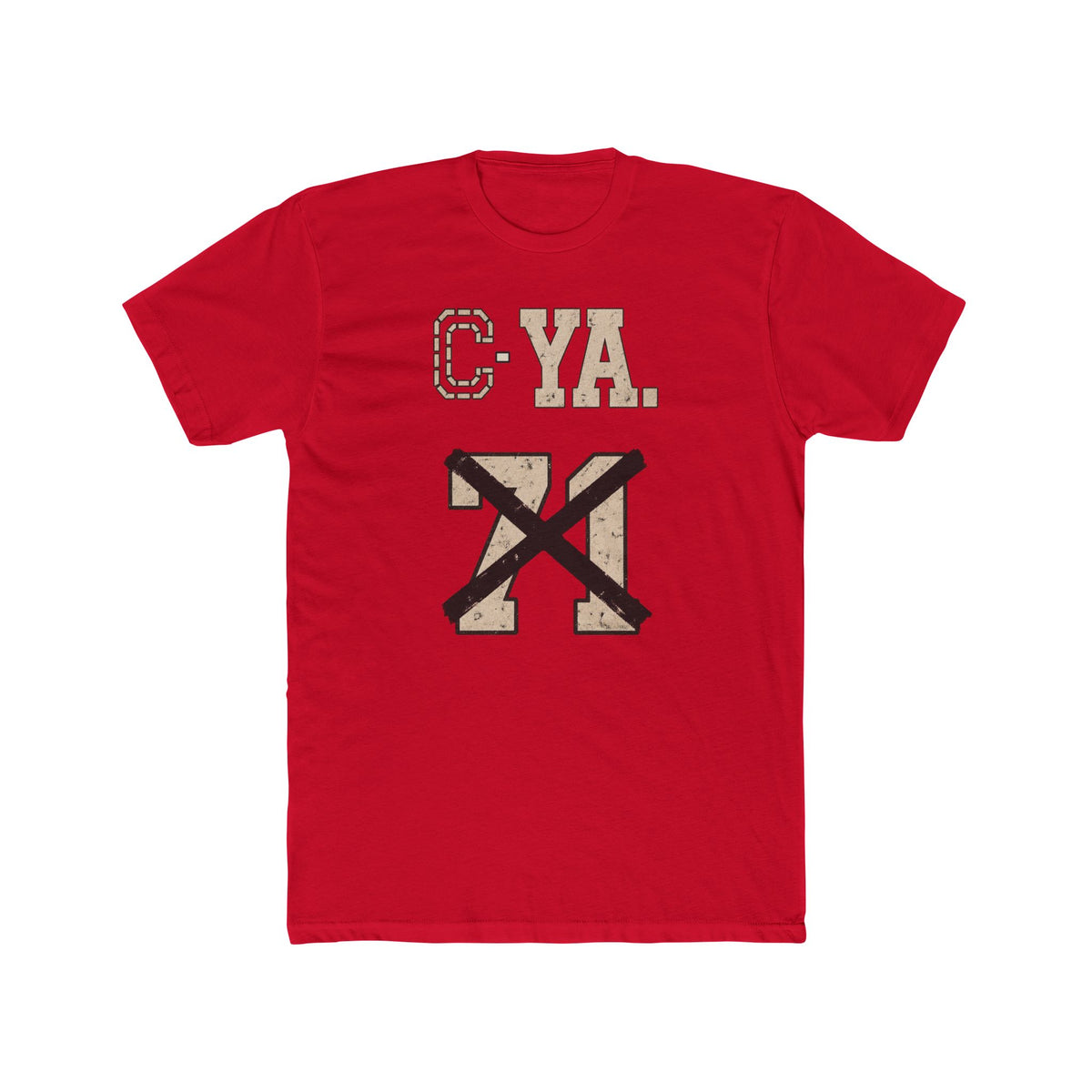 C-YA. 71 Red Tee — provider product image 1