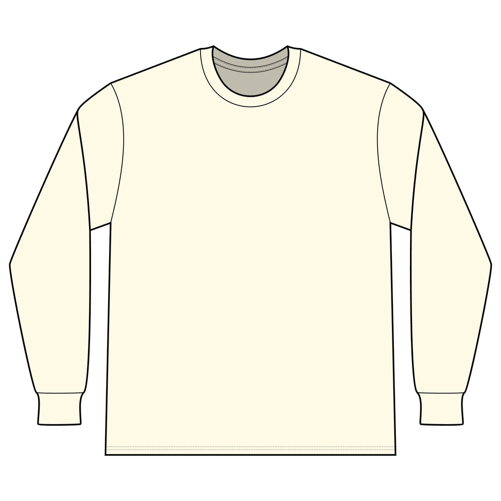 C-YA. 71 Cream Long Sleeve Tee — provider product image 2
