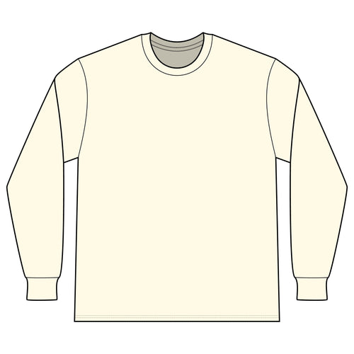 C-YA. 71 Cream Long Sleeve Tee — provider product image 2