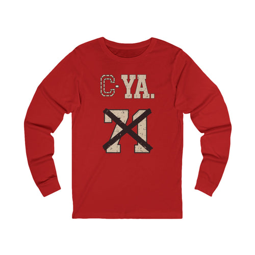 C-YA. 71 Red Long Sleeve Tee — provider product image 1